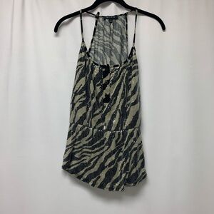5/$35 💥 GLAM SEQUIN ZEBRA TANK